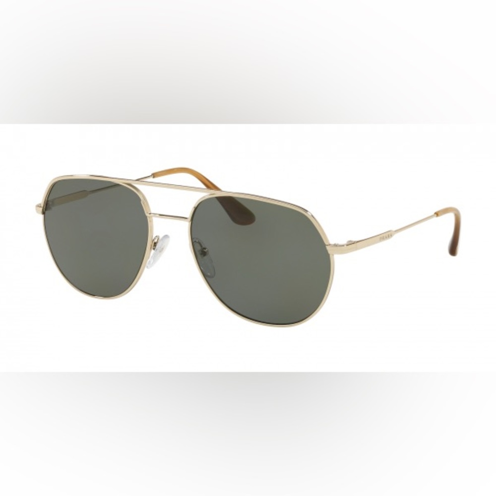 Gold Polarized Prada Sunglasses